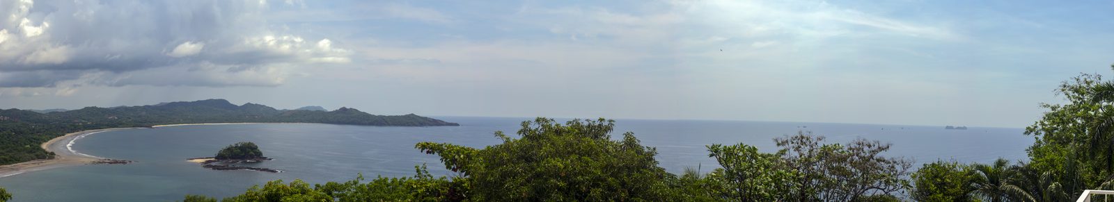 Brasilito Bay in Guanacaste, Costa Rica showing Playa Brasil